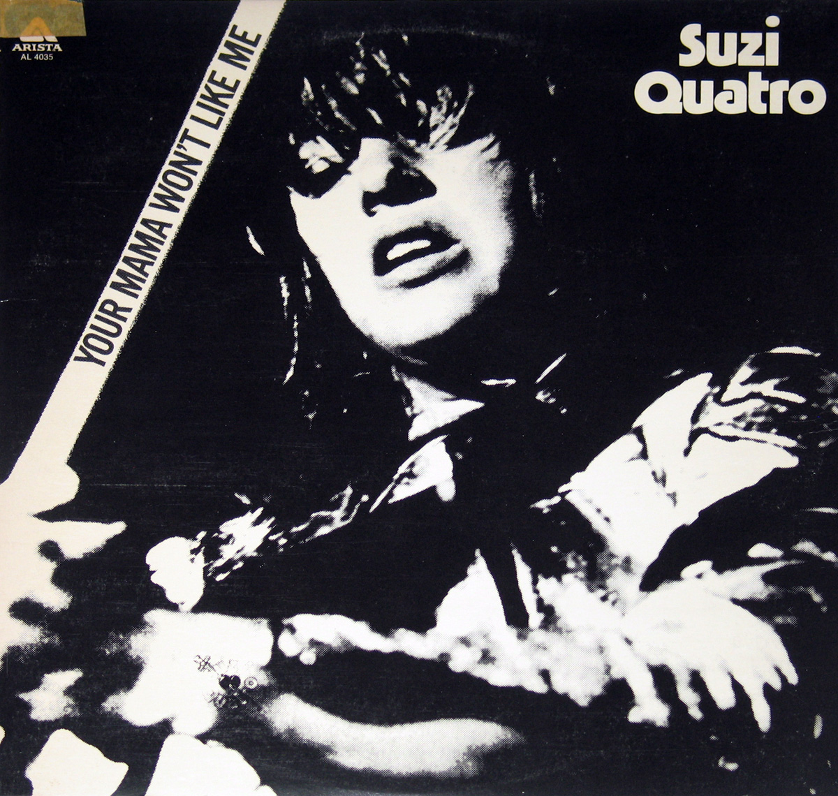 Album Front Cover Photo of  SUZI QUATRO - Your Mama Won't Like Me